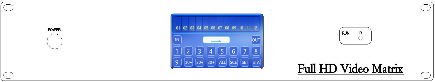 同三維T7001K超高清4Kx2K無(wú)縫混合矩陣